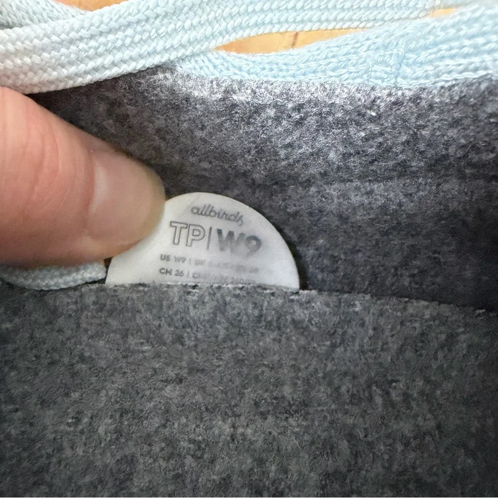 Allbirds Women's Tree Piper‎ Dreamy Blue/green Cream Hush Sole Women’s Size 9 - Picture 12 of 12